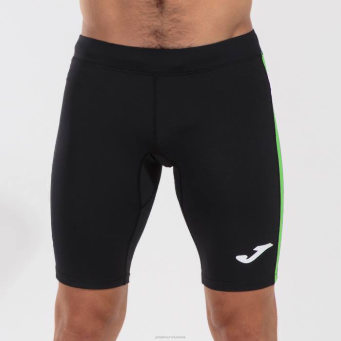 hr Joma kratke tajice elite vii crna fluorescentno zelena 6FVN3403 muškarci