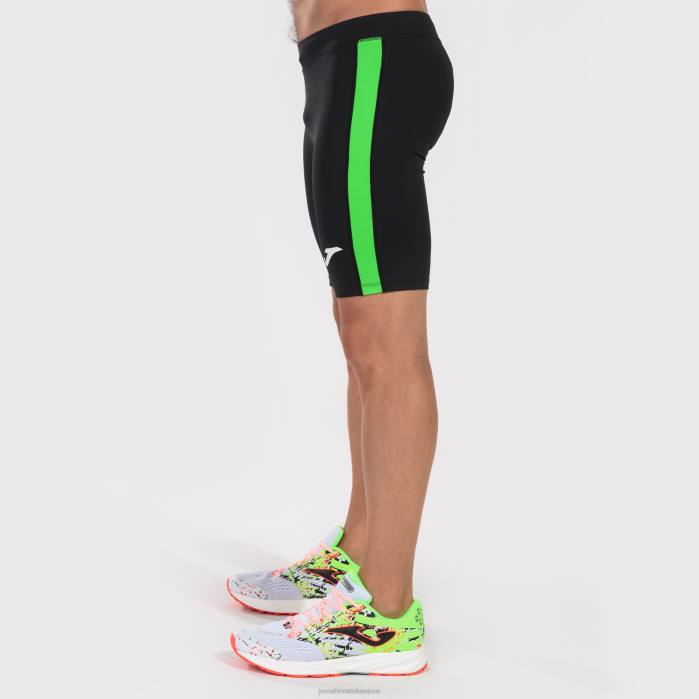 hr Joma kratke tajice elite vii crna fluorescentno zelena 6FVN3403 muškarci