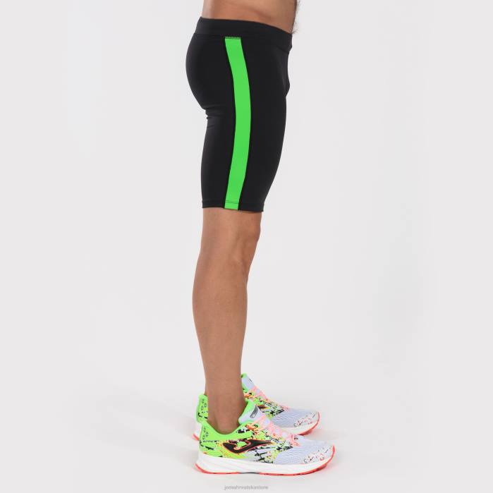 hr Joma kratke tajice elite vii crna fluorescentno zelena 6FVN3403 muškarci