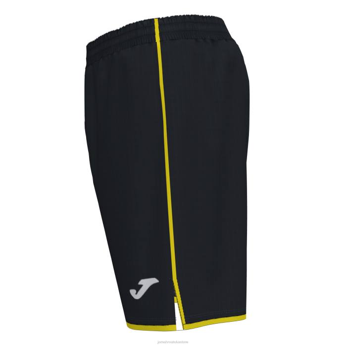 hr Joma liga kratkih hlača crno žuta 6FVN3532 muškarci