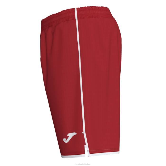 hr Joma liga kratkih hlača crveno bijelo 6FVN295 muškarci