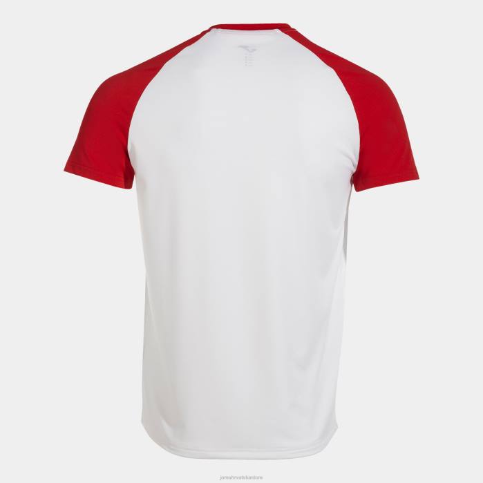hr Joma košulja kratki rukav elite x bijelo crveno 6FVN196 muškarci