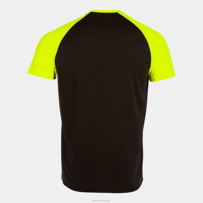hr Joma košulja kratki rukav elite x crno fluorescentno žuto 6FVN3203 muškarci