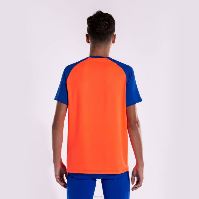 hr Joma košulja kratki rukav elite x fluorescentni koralj kraljevsko plava 6FVN587 muškarci