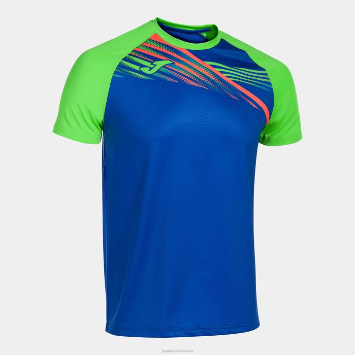 hr Joma košulja kratki rukav elite x kraljevsko plava fluorescentno zelena 6FVN1093 muškarci