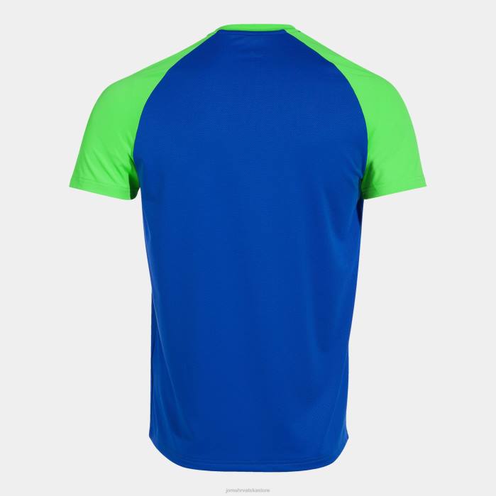 hr Joma košulja kratki rukav elite x kraljevsko plava fluorescentno zelena 6FVN1093 muškarci