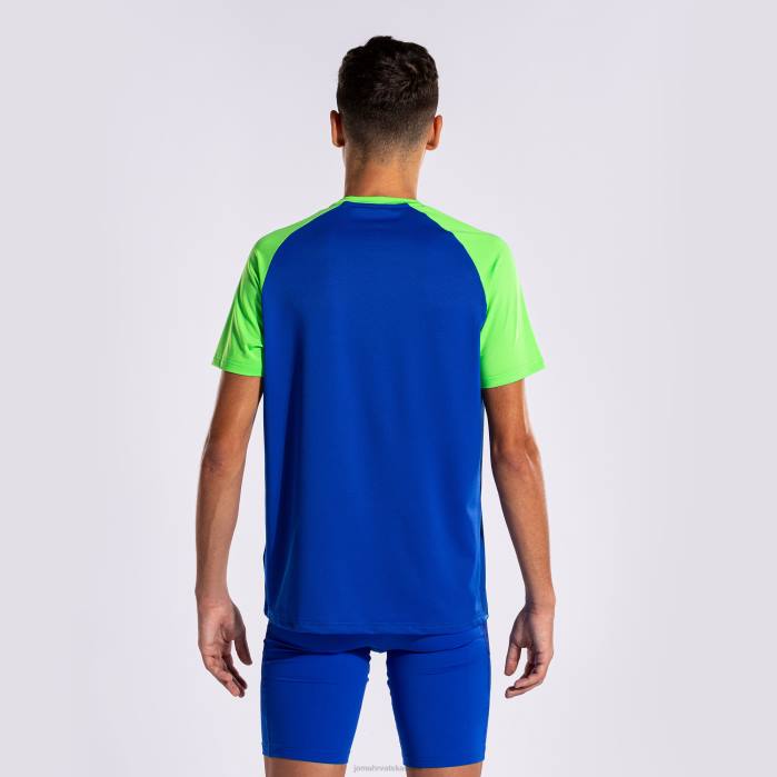 hr Joma košulja kratki rukav elite x kraljevsko plava fluorescentno zelena 6FVN1093 muškarci