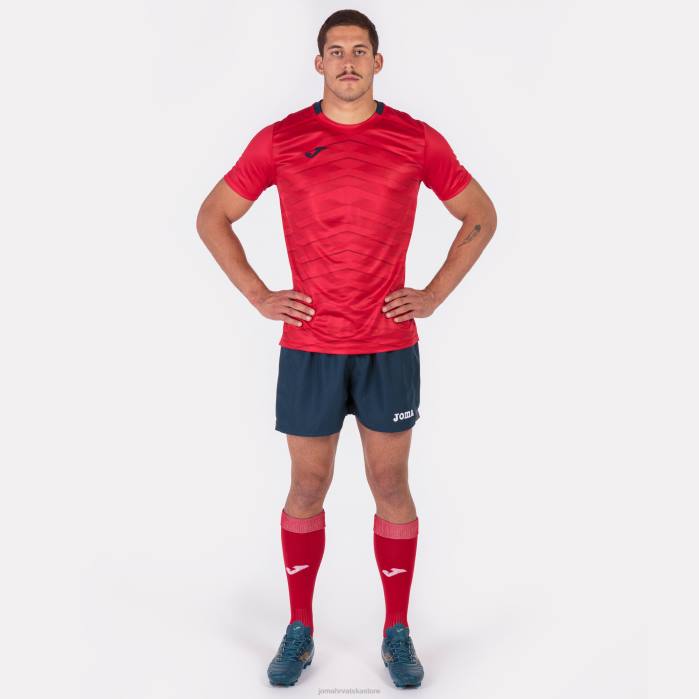 hr Joma košulja kratki rukav myskin academy Crvena 6FVN2939 muškarci
