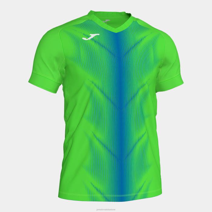 hr Joma košulja kratki rukav olimpia fluorescentno zelena kraljevsko plava 6FVN2958 muškarci
