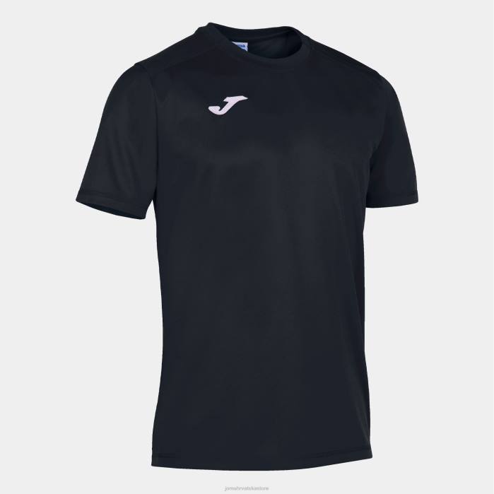 hr Joma košulja kratki rukav snažna crno 6FVN4206 muškarci