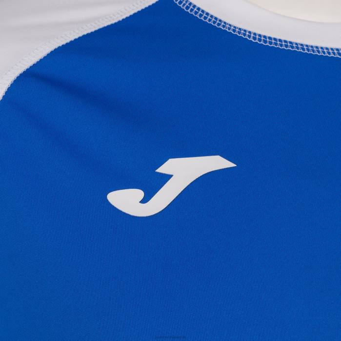 hr Joma košulja kratki rukav timski rad kraljevsko plava bijela 6FVN3047 muškarci