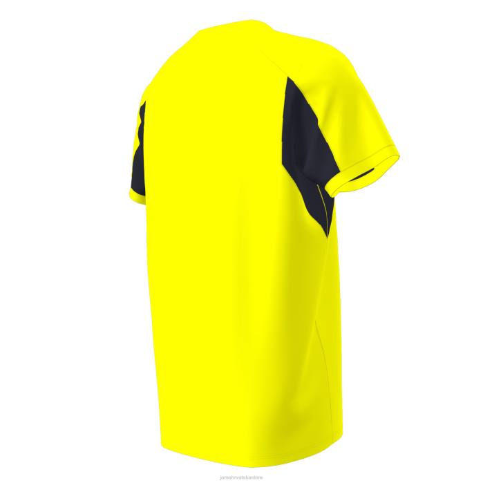 hr Joma košulja kratkih rukava colle fluorescentno žuto crna 6FVN938 muškarci