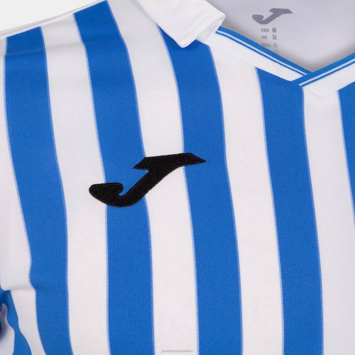 hr Joma košulja kratkih rukava copa ii bijela kraljevsko plava 6FVN3036 muškarci