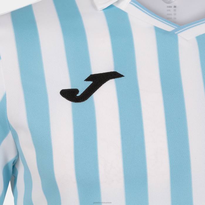 hr Joma košulja kratkih rukava copa ii bijelo nebesko plavo 6FVN3096 muškarci
