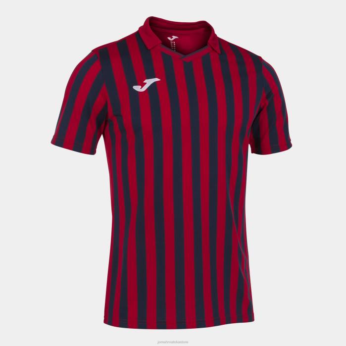 hr Joma košulja kratkih rukava copa ii crvena tamnoplava 6FVN3550 muškarci