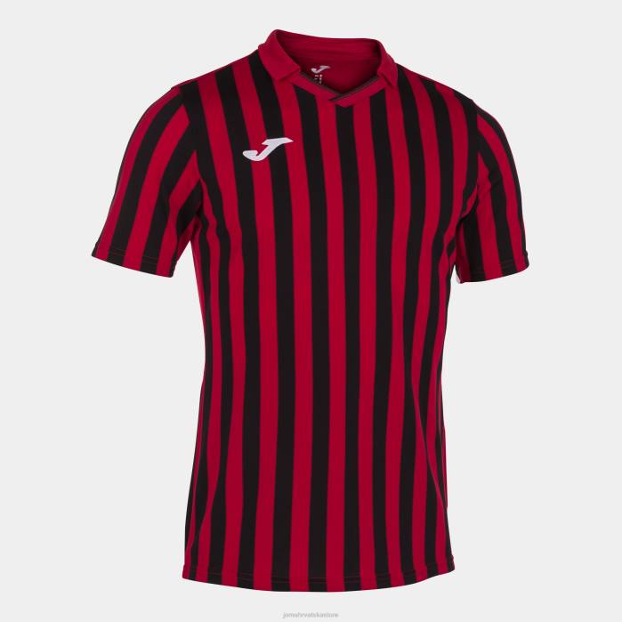 hr Joma košulja kratkih rukava copa ii crveno-crno 6FVN4498 muškarci