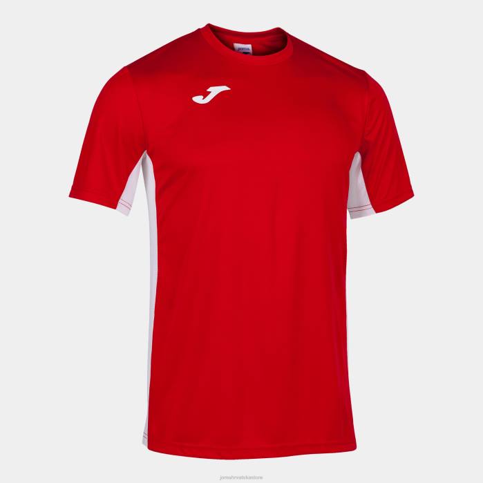 hr Joma košulja kratkih rukava cosenza crveno bijelo 6FVN3141 muškarci