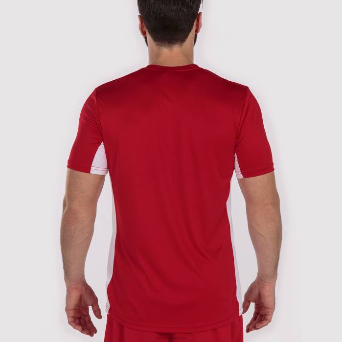 hr Joma košulja kratkih rukava cosenza crveno bijelo 6FVN3141 muškarci