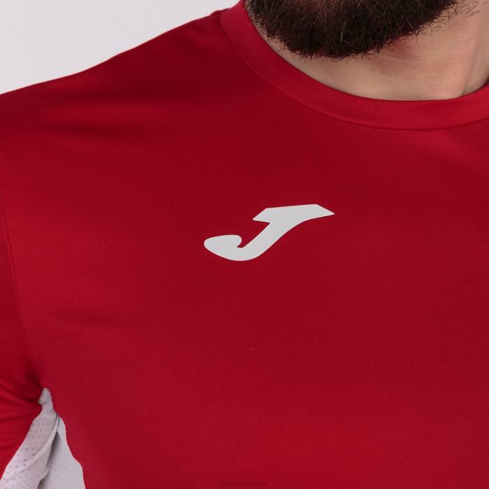 hr Joma košulja kratkih rukava cosenza crveno bijelo 6FVN3141 muškarci