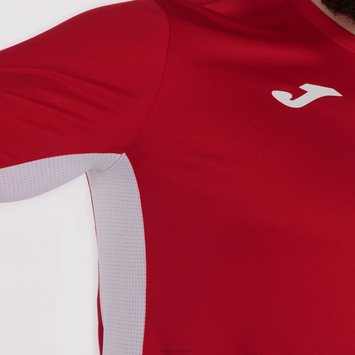 hr Joma košulja kratkih rukava cosenza crveno bijelo 6FVN3141 muškarci