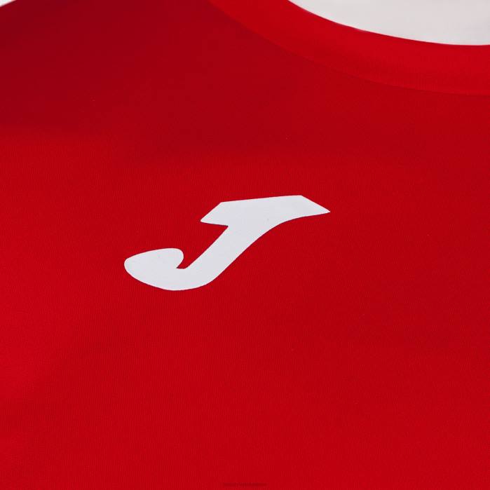 hr Joma košulja kratkih rukava cosenza crveno bijelo 6FVN3141 muškarci