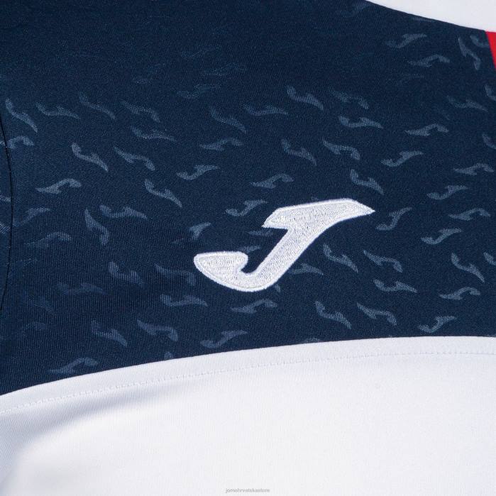hr Joma košulja kratkih rukava crew v bijelo crvena tamnoplava 6FVN882 muškarci