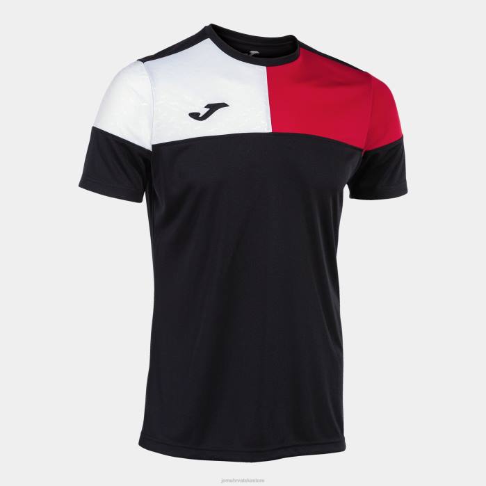hr Joma košulja kratkih rukava crew v crno crveno bijelo 6FVN4455 muškarci