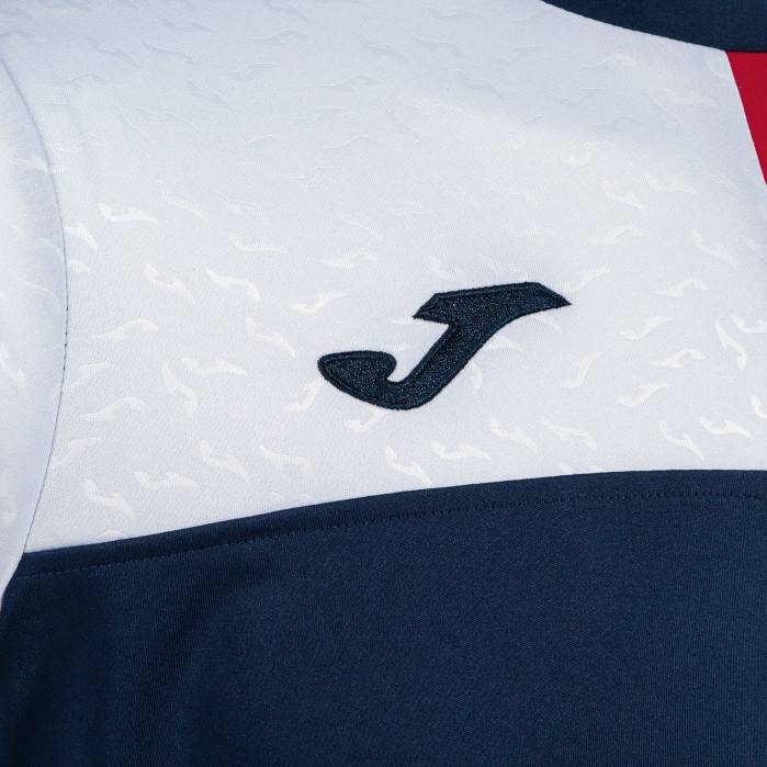 hr Joma košulja kratkih rukava crew v tamnoplava crvena bijela 6FVN2922 muškarci