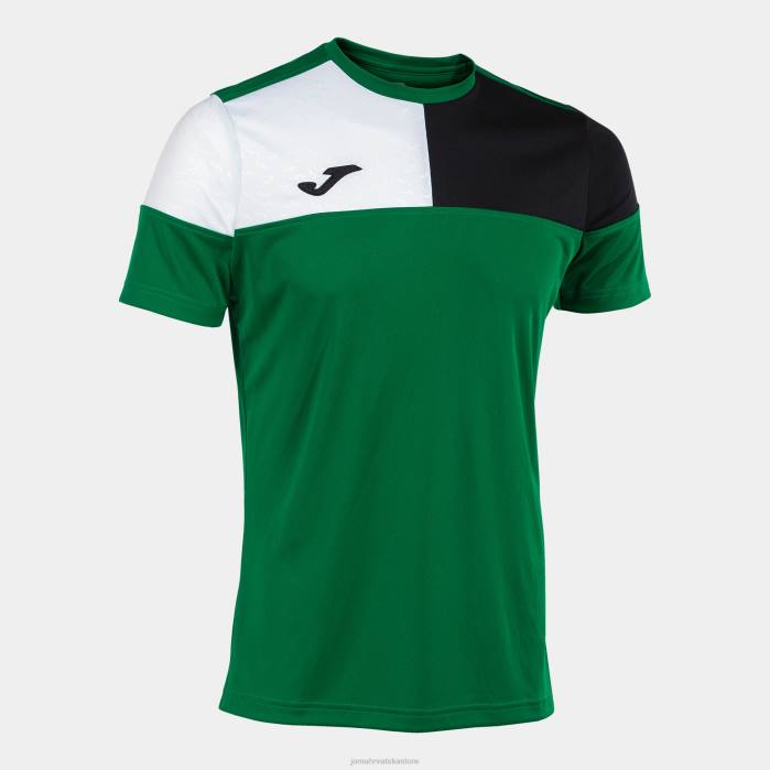 hr Joma košulja kratkih rukava crew v zelena crna bijela 6FVN236 muškarci
