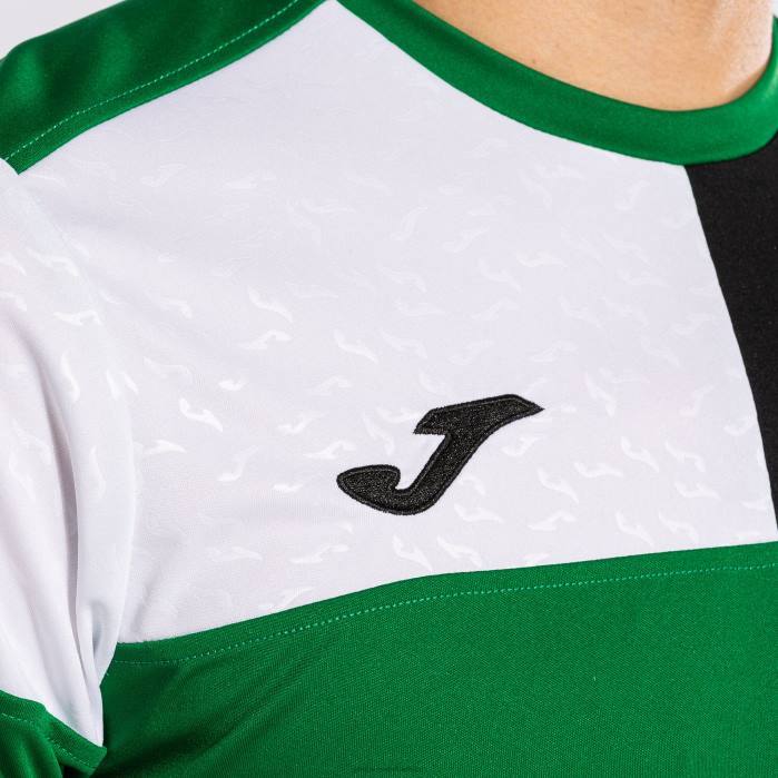 hr Joma košulja kratkih rukava crew v zelena crna bijela 6FVN236 muškarci