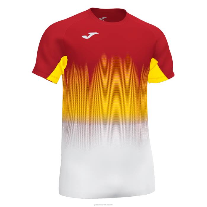 hr Joma košulja kratkih rukava elite vii crveno bijelo žuto 6FVN1209 muškarci