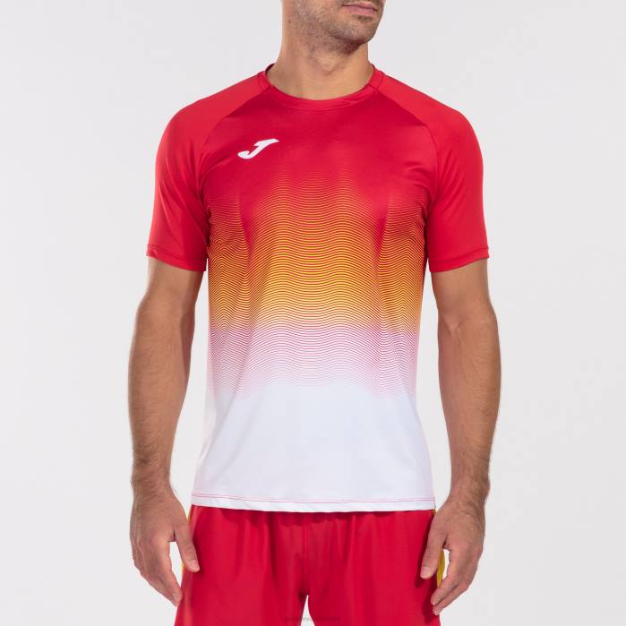 hr Joma košulja kratkih rukava elite vii crveno bijelo žuto 6FVN1209 muškarci
