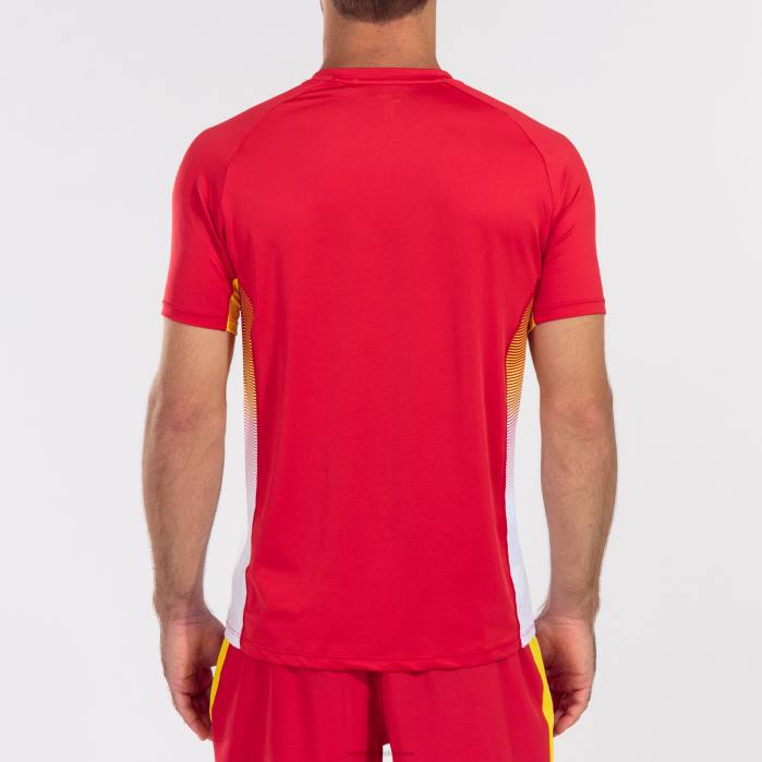hr Joma košulja kratkih rukava elite vii crveno bijelo žuto 6FVN1209 muškarci