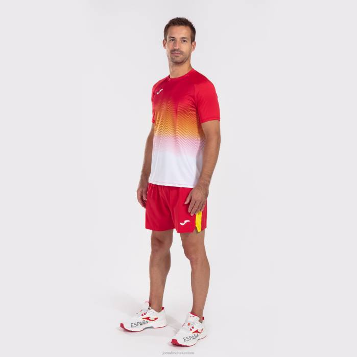 hr Joma košulja kratkih rukava elite vii crveno bijelo žuto 6FVN1209 muškarci