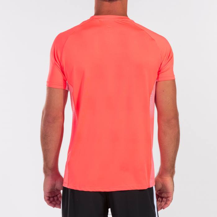 hr Joma košulja kratkih rukava elite vii fluorescentna koraljna bijela 6FVN4355 muškarci