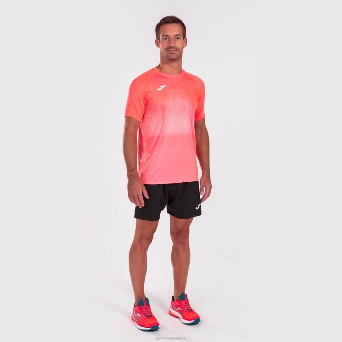 hr Joma košulja kratkih rukava elite vii fluorescentna koraljna bijela 6FVN4355 muškarci