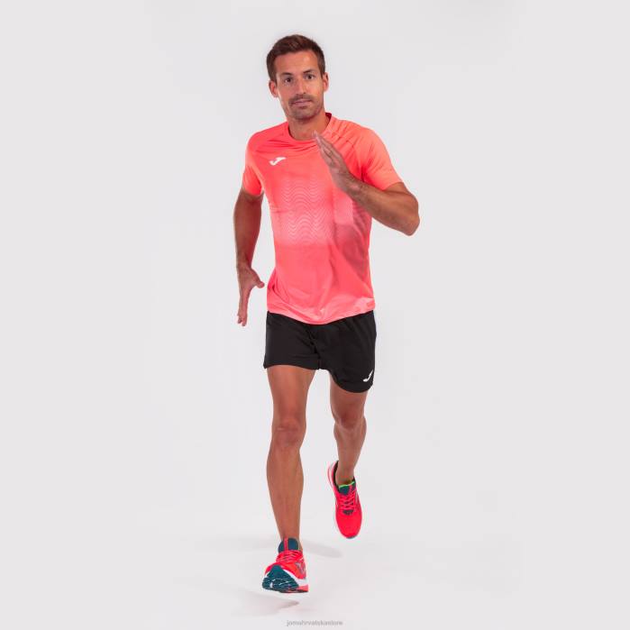 hr Joma košulja kratkih rukava elite vii fluorescentna koraljna bijela 6FVN4355 muškarci