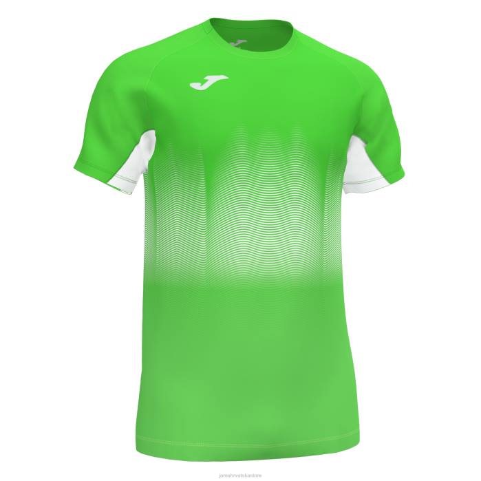 hr Joma košulja kratkih rukava elite vii fluorescentno zeleno bijela 6FVN3021 muškarci