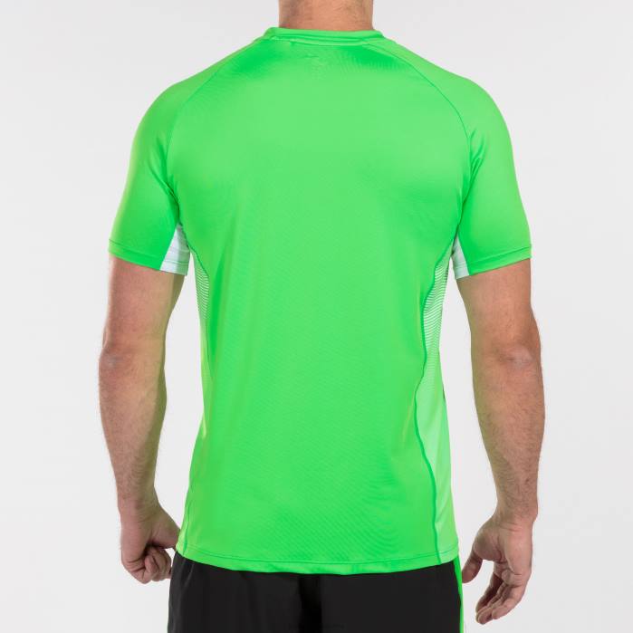 hr Joma košulja kratkih rukava elite vii fluorescentno zeleno bijela 6FVN3021 muškarci