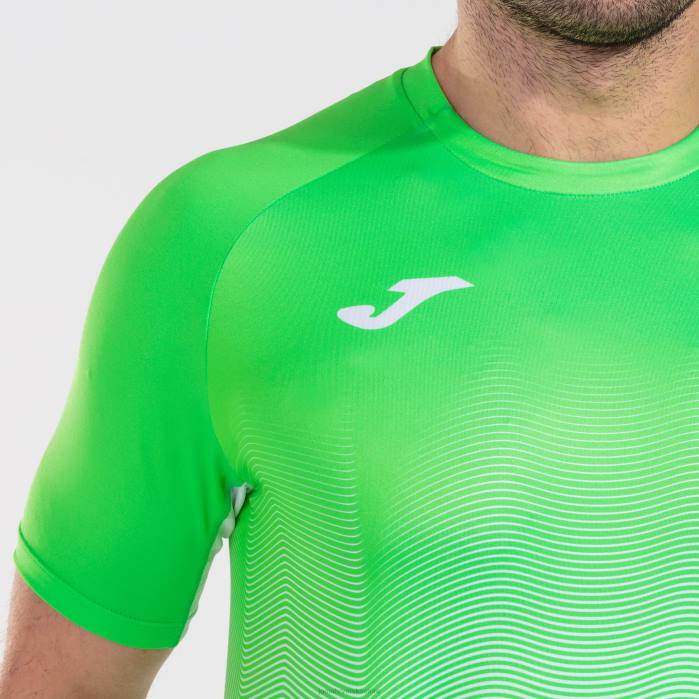 hr Joma košulja kratkih rukava elite vii fluorescentno zeleno bijela 6FVN3021 muškarci