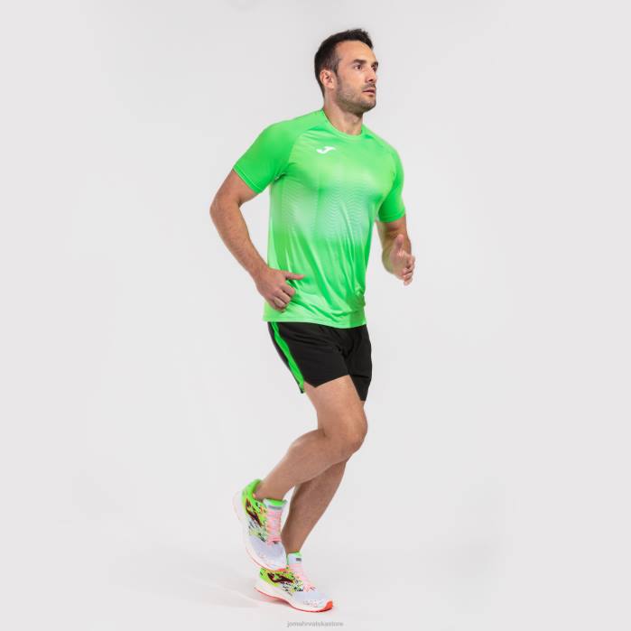 hr Joma košulja kratkih rukava elite vii fluorescentno zeleno bijela 6FVN3021 muškarci