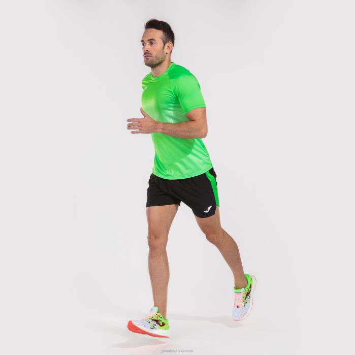 hr Joma košulja kratkih rukava elite vii fluorescentno zeleno bijela 6FVN3021 muškarci
