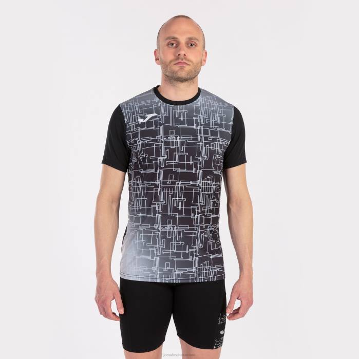 hr Joma košulja kratkih rukava elite viii crno 6FVN985 muškarci