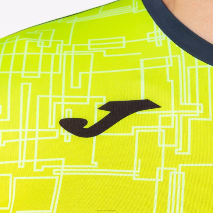 hr Joma košulja kratkih rukava elite viii tamnoplava fluorescentno žuta 6FVN674 muškarci