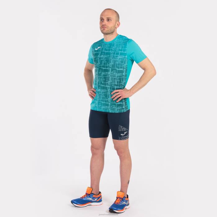 hr Joma košulja kratkih rukava elite viii tirkiz 6FVN449 muškarci