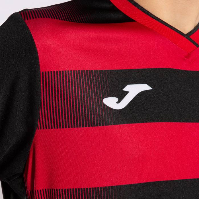 hr Joma košulja kratkih rukava europa v crno crvena 6FVN4290 muškarci
