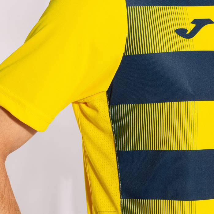 hr Joma košulja kratkih rukava europa v žuta tamnoplava 6FVN721 muškarci