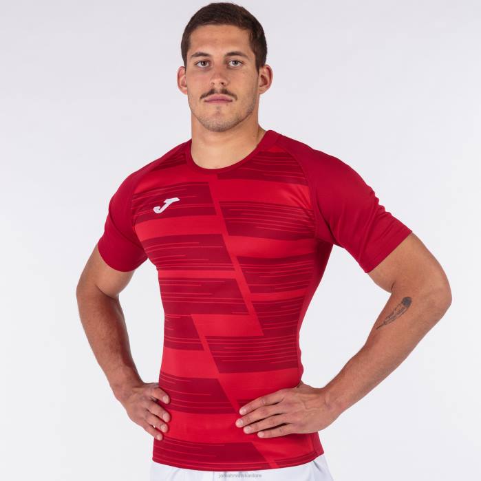 hr Joma košulja kratkih rukava haka Crvena 6FVN923 muškarci