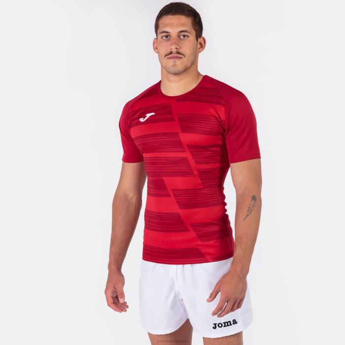 hr Joma košulja kratkih rukava haka Crvena 6FVN923 muškarci