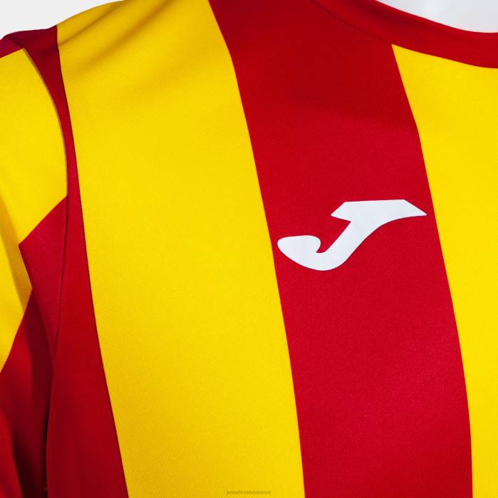 hr Joma košulja kratkih rukava inter classic crveno žuto 6FVN205 muškarci